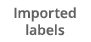 Imported labels